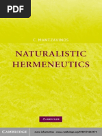 Naturalistic Hermeneutics