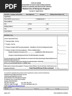 Maine Medical Marijuana Caregiver Application