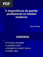 A Importância Da Gestão Profissional No Futebol Moderno