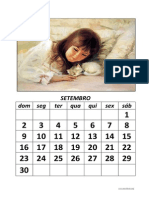 Calendario Modelo Criancas-Animais 2012-2013