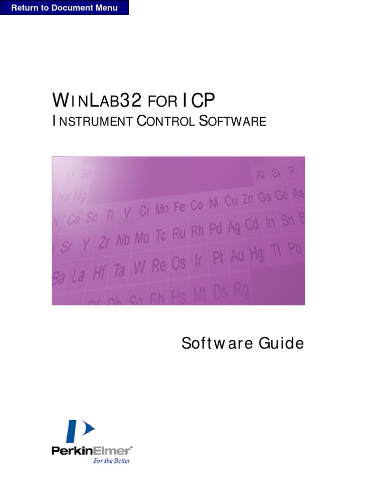 Perkin Elmer Optima Manuals
