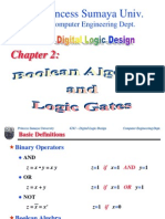 Chapter 2 Boolean Algebra & Logic Gates