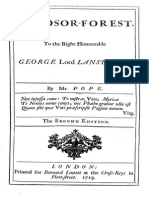 Alexander Pope - Windsor Forest - 1713