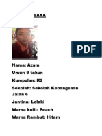 Biodata Saya Azam