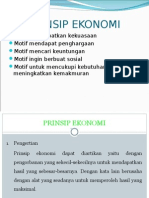 Prinsip Ekonomi