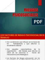 Factores de Riesgos Psicosociales