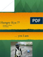 Hungry Kya ??: Thoughts On Menu Vivek Sahay