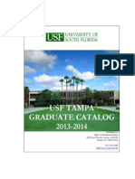 USF Grad Catalog 2013-2014