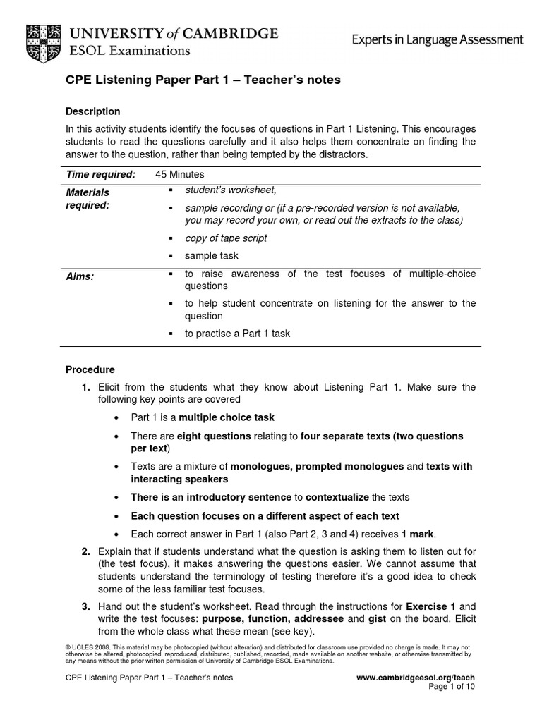 Cpe listening part 2 image