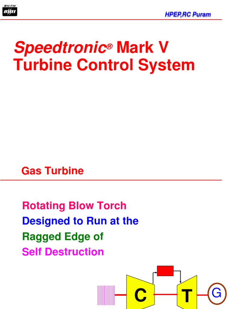 Speedtronic Mark V: Turbine Control System | PDF