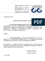 Adresa Reziliere Contract RDS&RCS