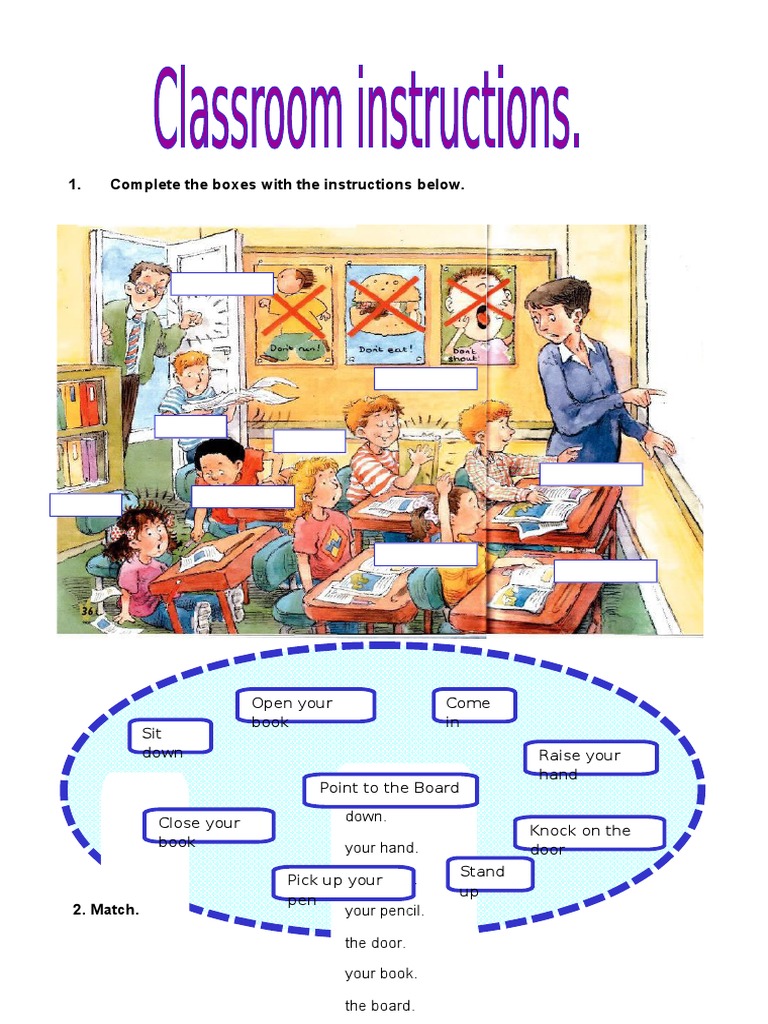 Classroom Instructions Guide | PDF