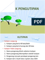 Teknik Pengutipan