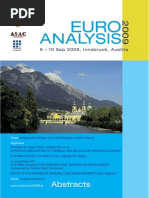 Download Euroanalysis XV Innsbruck 2009 Congress Abstracts  by bolliacc SN238069603 doc pdf