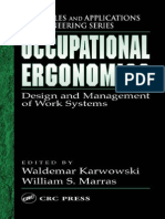 Occupational Ergonomics Work Systems