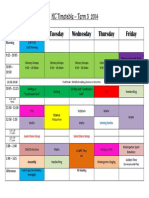 KC t3 Timetable 2014