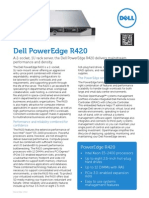 r420 Spec Sheet