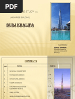 Case Study On Burj Khalifa Dubai