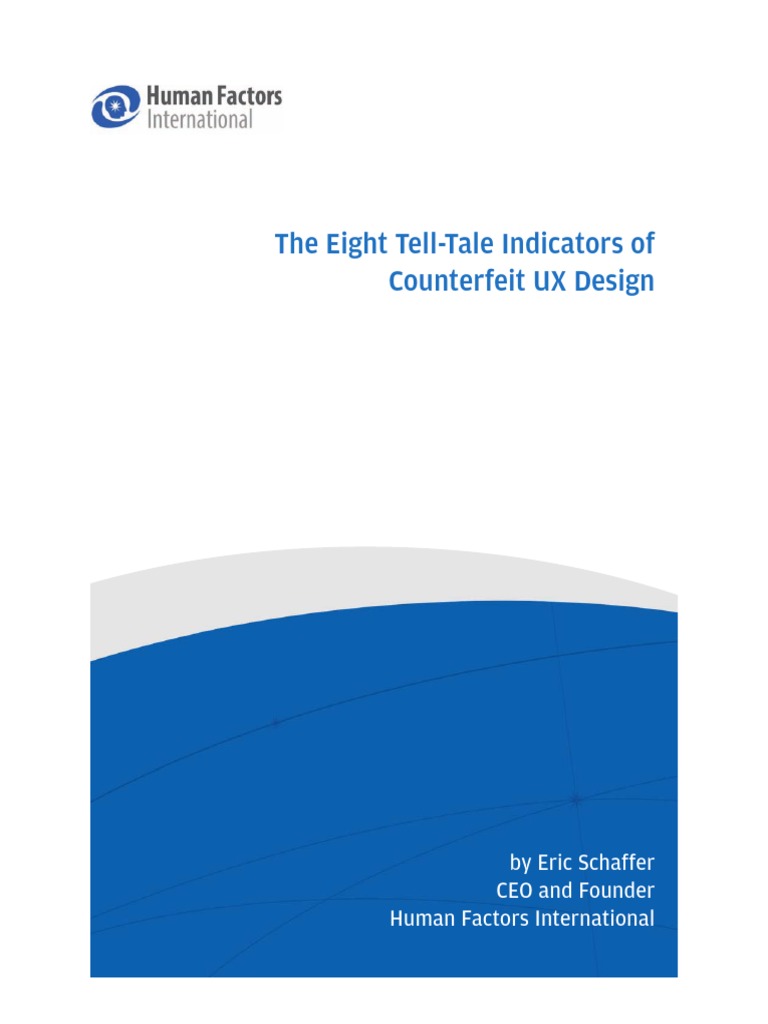 UX HFI Download | PDF | Usability | Human Factors And Ergonomics