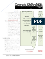 Sampling Techniques and Research Design