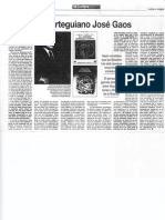 Manuel F. Lorenzo, "El Orteguiano José Gaos", La Voz de Asturias, 9-6-1994.