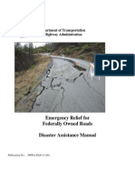 Emergency Relief For Federally Owned Roads Disaster