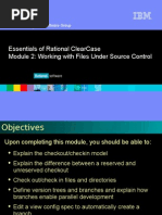 Essentials of Rational Clearcase Module 2: Working With Files Under Source Control