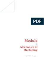 Mechanics of Machining