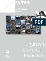 2009 Owners Manual Axon Epicon Raidon Air Series