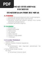 Sop pertolongan persalinan normal