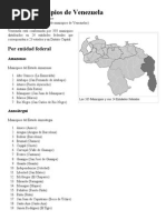 Los Municipios de Venezuela - Reseña
