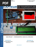 Arduino Capteur de Temperature