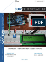 Arduino Capteur de Temperature