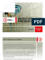 Derycz Scientific Investor Presentation