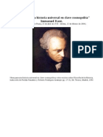 Kant Historia Cosmopolita