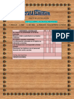 escala estimativa n2