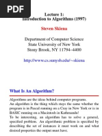 Introduction To Algorithms (1997) : Steven Skiena