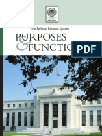 Federal Reserve System Purposes & Functions