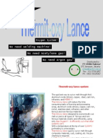 THERMIT-Presentasi Lengkap Thermit-Oxy Lance