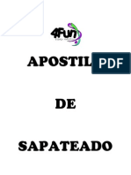 Capa Apostila Sapateado