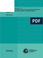 Elementos de Teoría y Politica Macroeconomica Para Una Economia Abierta