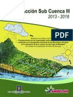 Plan de Acción Subcuenca III Managua 2013-2014