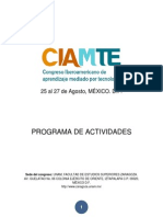 Programa CIAMTE2014