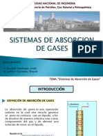 Semana 13 - Sistemas de Absorcion de Gases