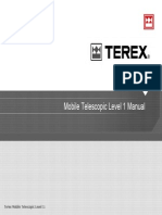 Terex Mobile Telescopic Level 1 Manual Overview