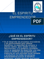 El Espiritu Emprendedor