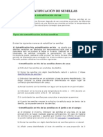 Estratificacion de Semillas PDF