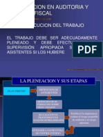 Planificación en auditoría y revisión fiscal