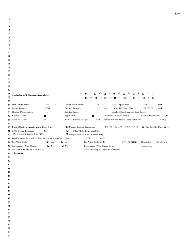 Applicable API Standard Appendices | PDF | Computers | Technology ...