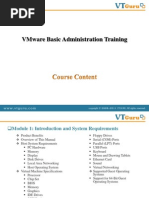 Vmware Basic Administration Training